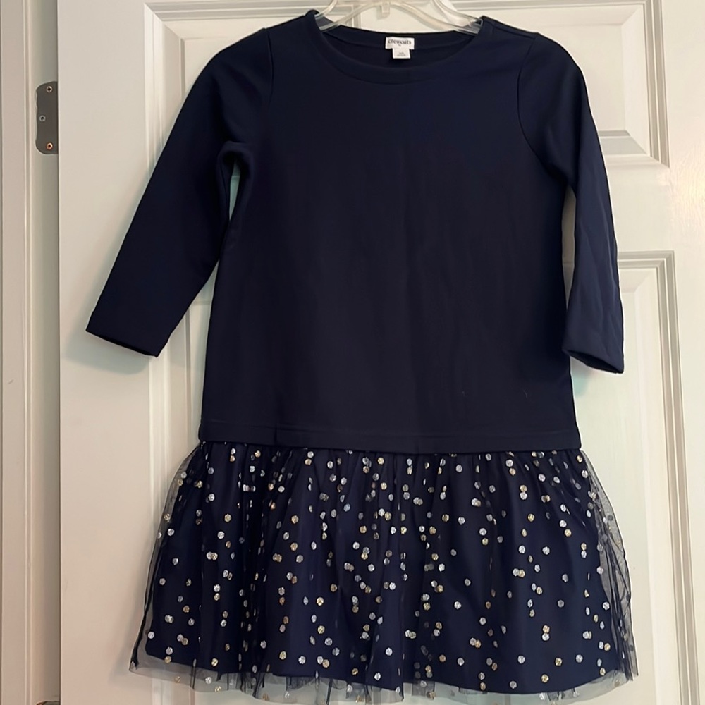 Navy Blue Crewcuts Dress